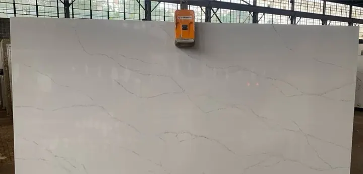 Borghini Silver quartz slab