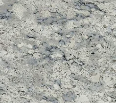 White Ice granite slab