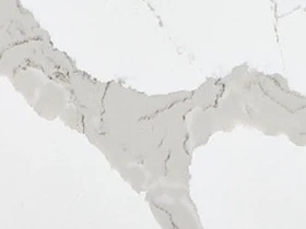 Calacatta Bali quartz slab