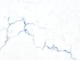 Calacatta Miraggio Cielo quartz slab