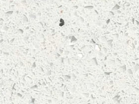 Sparkling White quartz slab